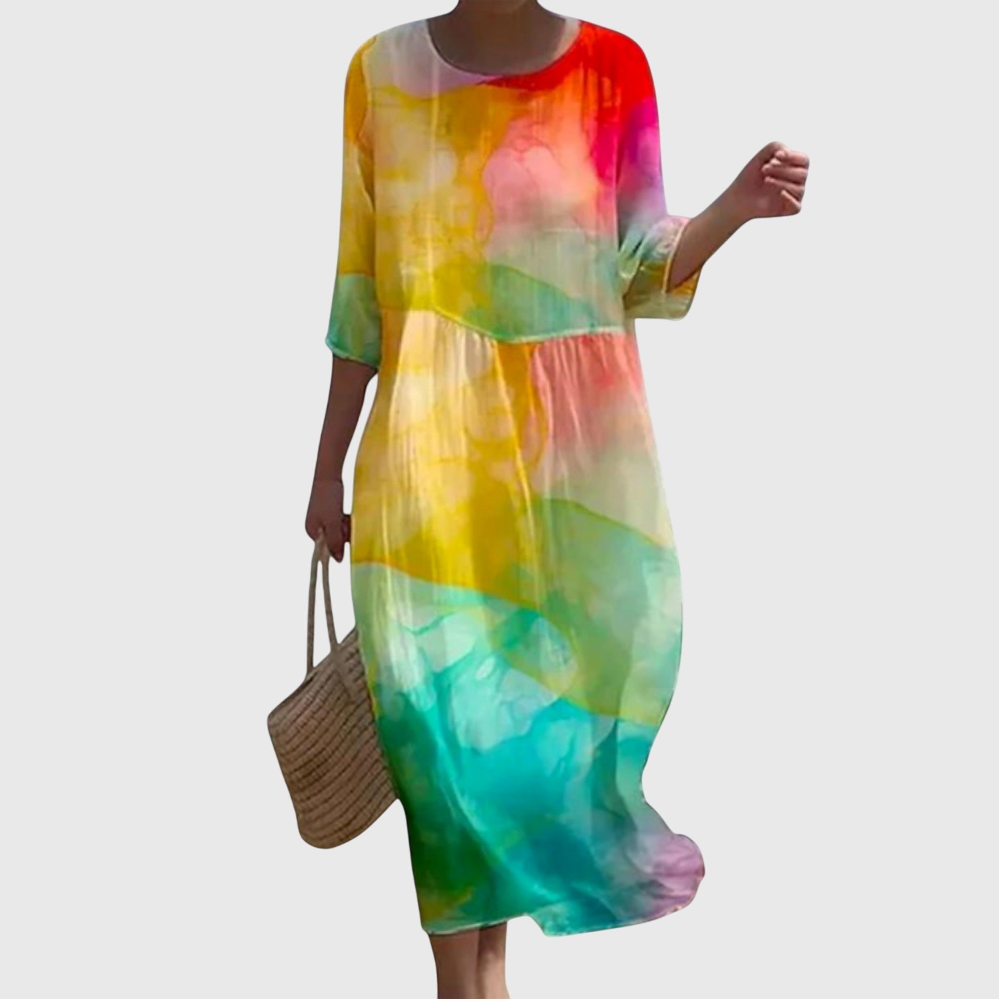 Floral Maxi Dress – Timeless Flattering Fit