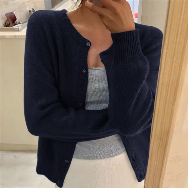 Sydney Cardigan Femme – Soft Knit Cardigan with Loose Fit & Timeless Elegance