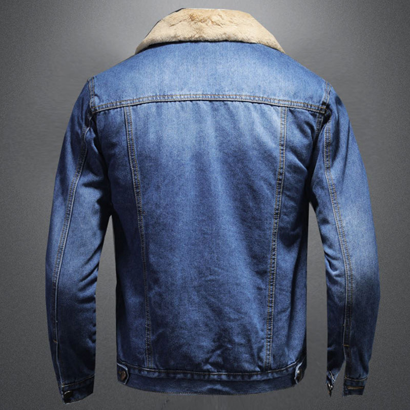 Jackson Men's Denim Jacket – Warm Lined Jean Jacket with Classic and Modern Style