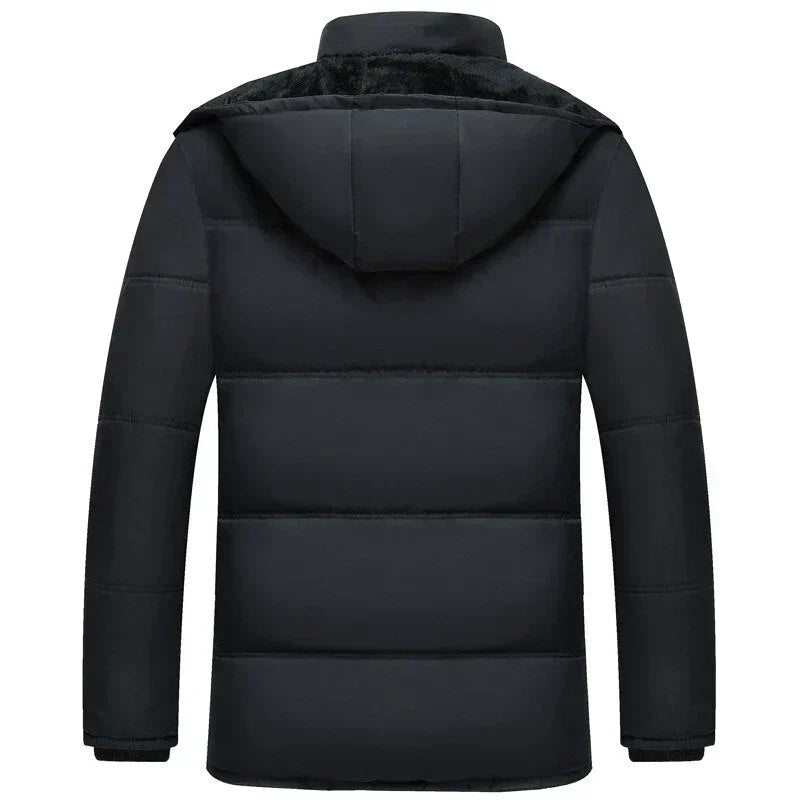 Gabriel Men's Jacket – Warm & Stylish Hooded Puffer for Winter