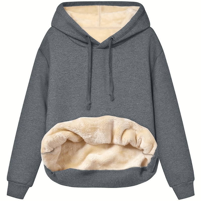Kaylani Hoodie Femme – Warm Winter Hoodie Sweatshirt in Soft and Comfortable Fleece
