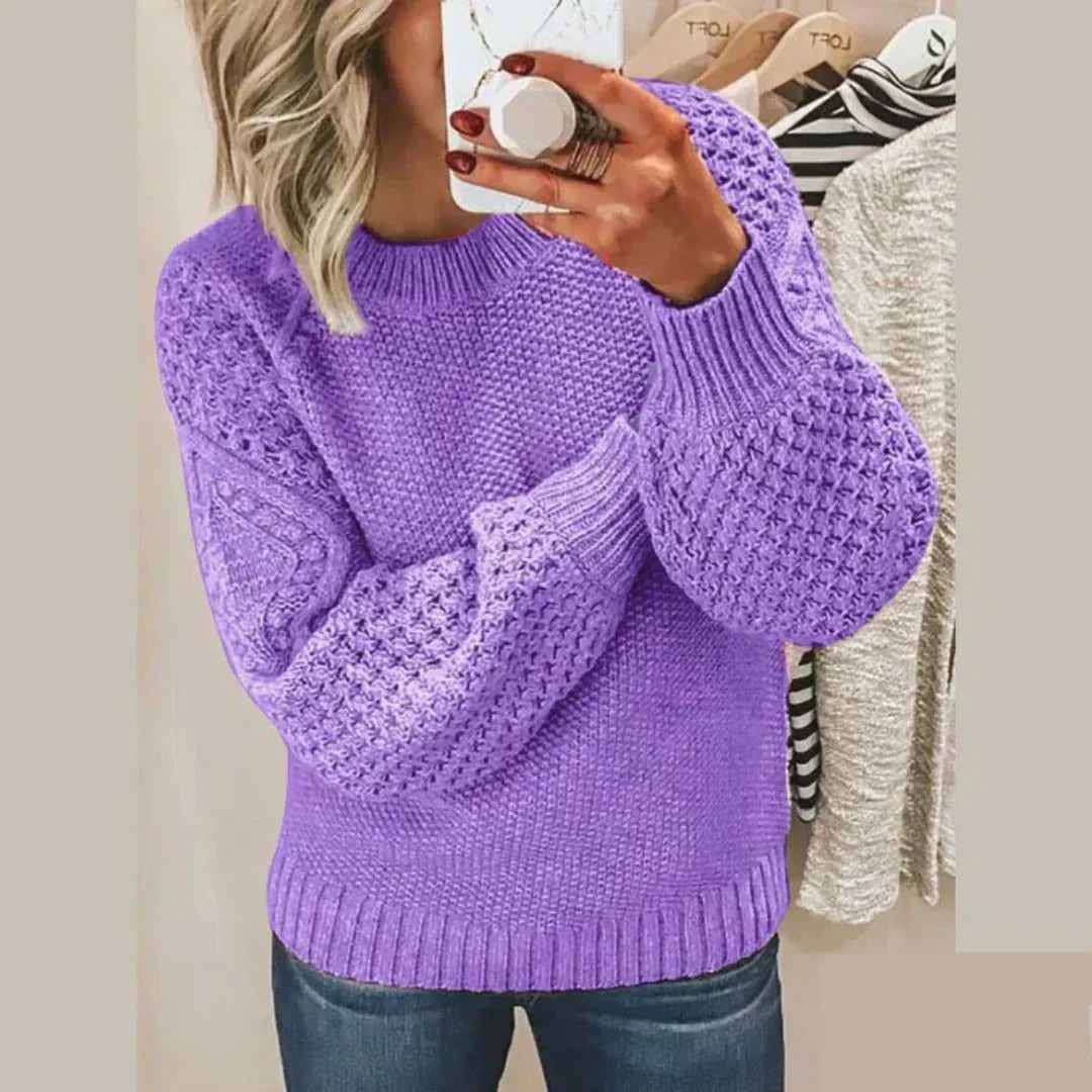 Kayla Sweater Women – Classic Sweater in Soft & Warm Wool with Timeless Style