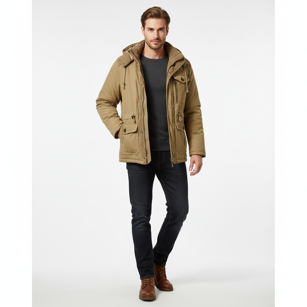 Oliver Waterproof Winter Jacket – Warm Breathable Coat with Fleece Lining & Hood