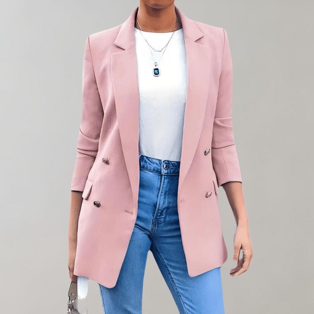 Liina Blazer Femme – Elegant & Versatile Jacket in Premium Fabric with Timeless Style