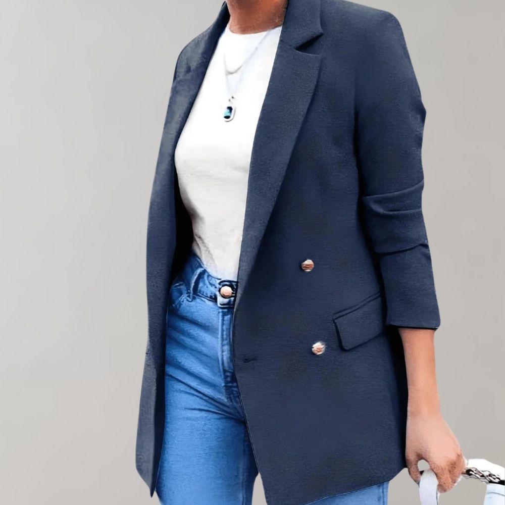 Liina Blazer Femme – Elegant & Versatile Jacket in Premium Fabric with Timeless Style