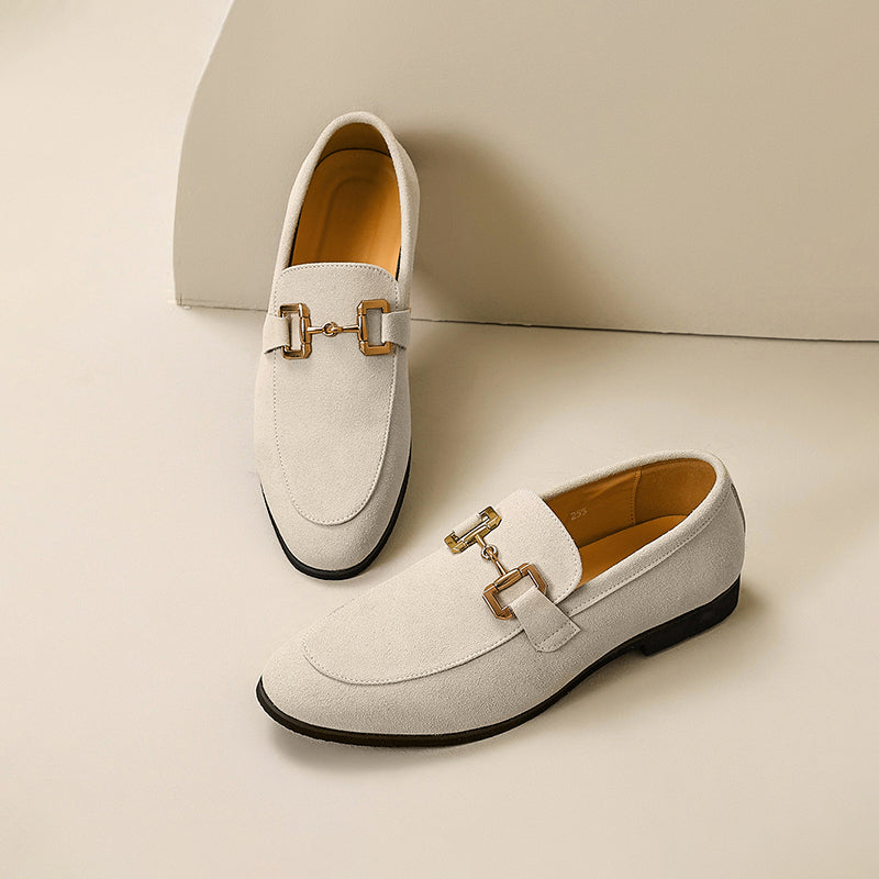 Men’s Almond Toe Horse bit Loafers – Semi-Formal Elegance