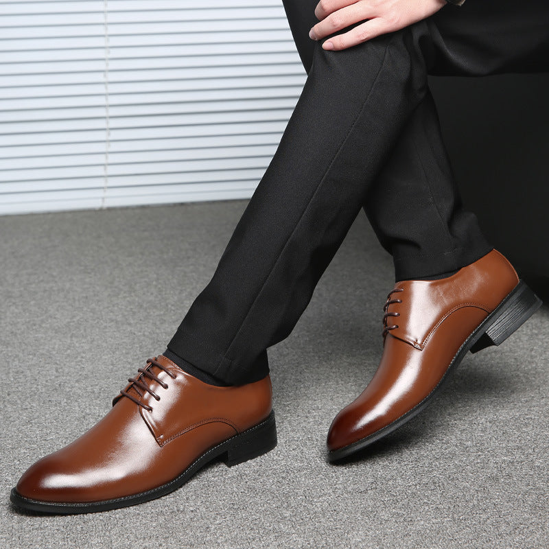 Men’s Derby Dress Shoes – Formal Lace-Up for Office & Wedding