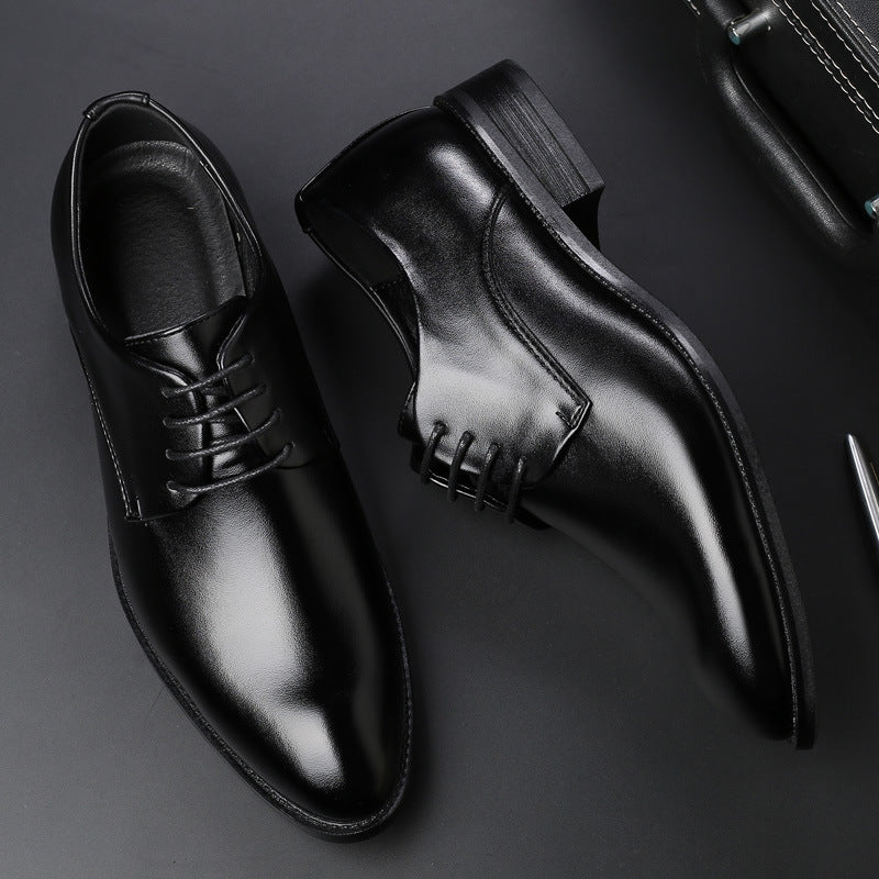 Men’s Derby Dress Shoes – Formal Lace-Up for Office & Wedding