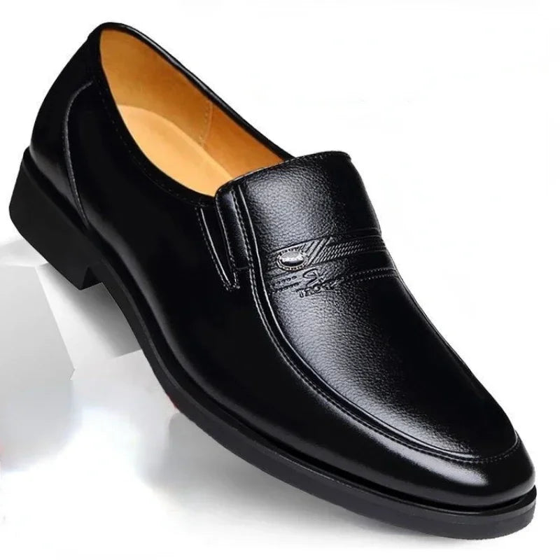 Men’s Classic Penny Loafers – Polished Slip-On Dress Shoes