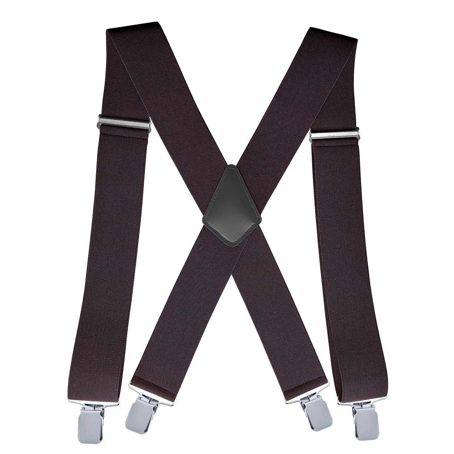 Men’s Heavy-Duty Suspenders – Wide Adjustable Y-Back Braces