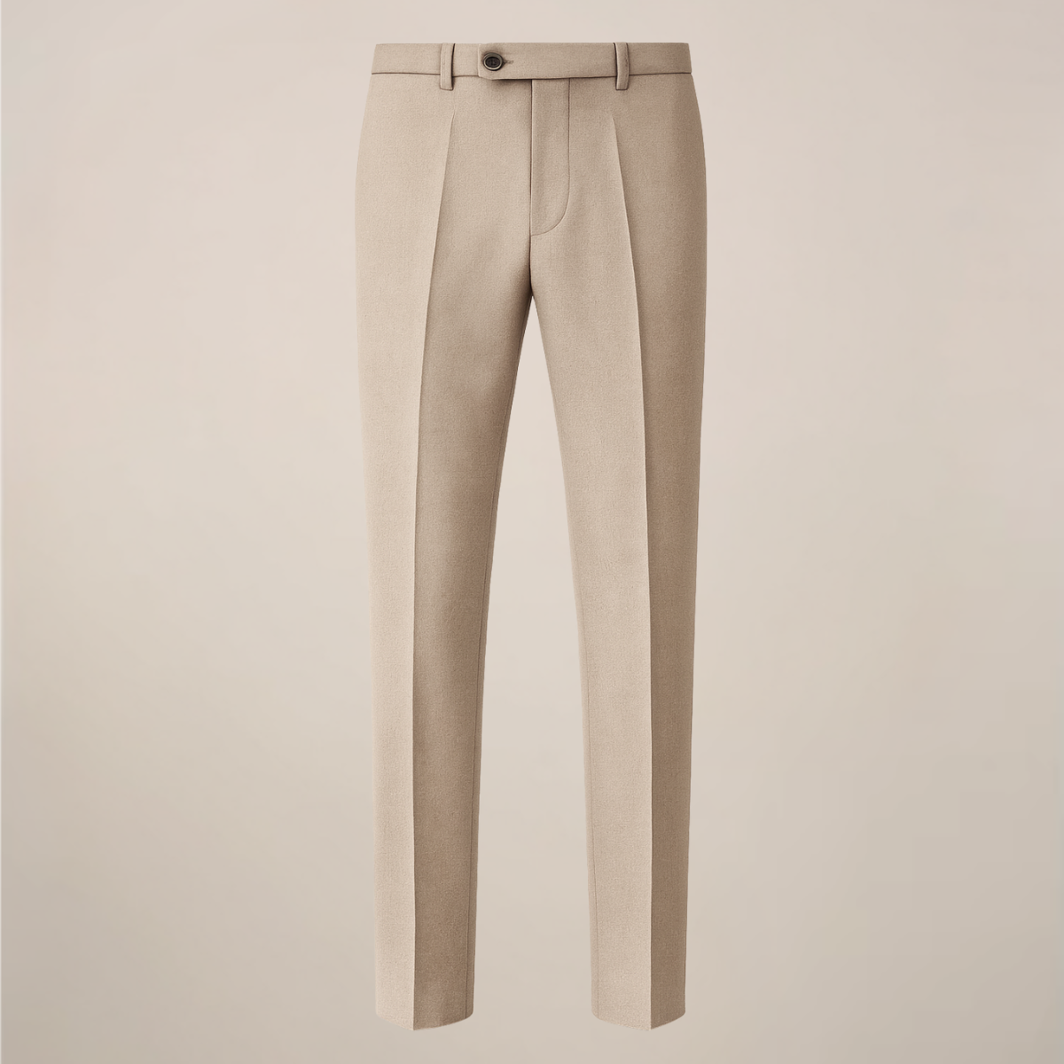 Men’s Khaki Three-Piece Suit – Slim Fit Tuxedo for Weddings and Formal Occasions
