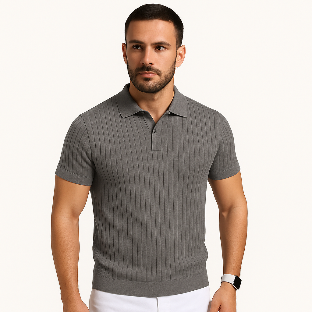 Men’s Muscle Fit Polo Shirt – Effortless Style, Athletic Precision