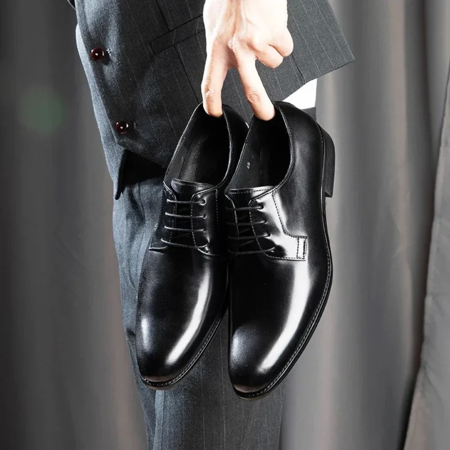 Men’s Oxford Wedding Shoes – Sleek Formal Lace-Up Dress Shoes