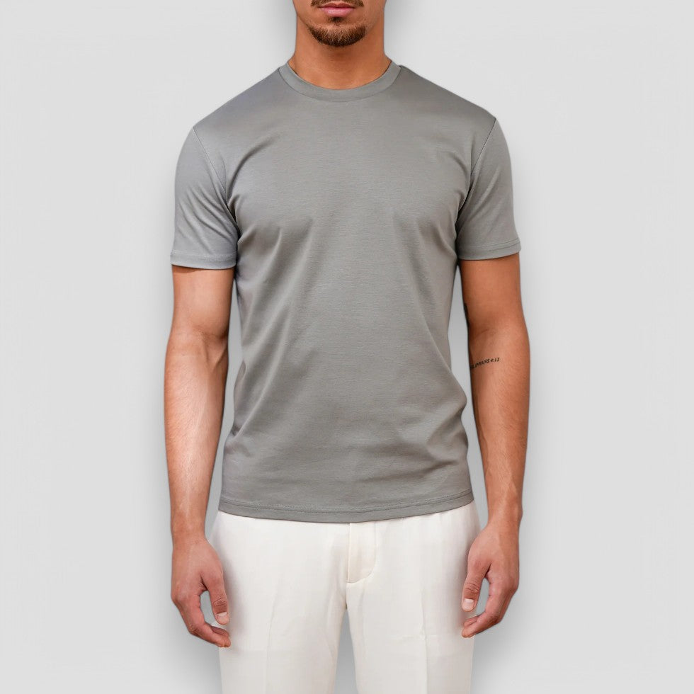 Men’s Shiny Blend T-Shirt – Soft Lightweight Smart Casual Style