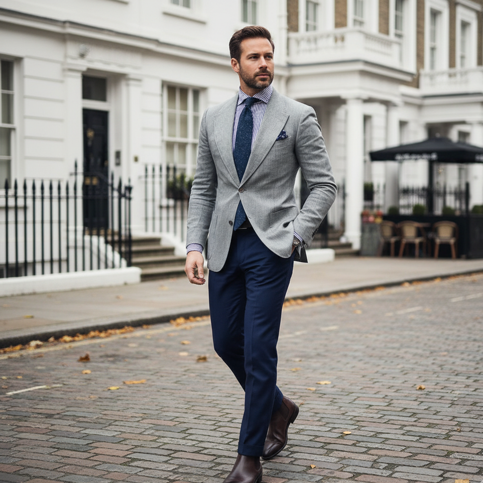 Men’s Slim Fit Blazer – Tailored Everyday Jacket