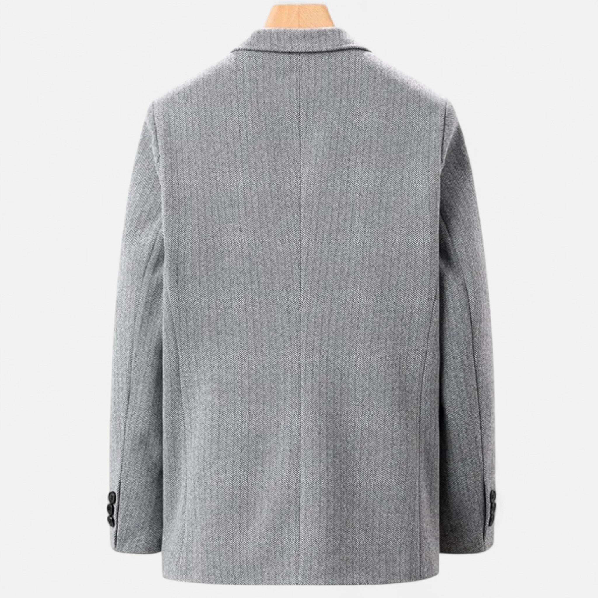Men’s Tailored Button-Front Jacket – Refined Business-Inspired Design