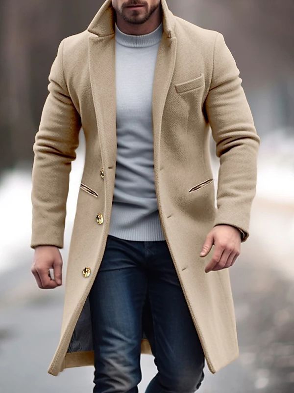 Jordan Men's Jacket – Elegant Jacket with Modern Buttons for Versatile Style