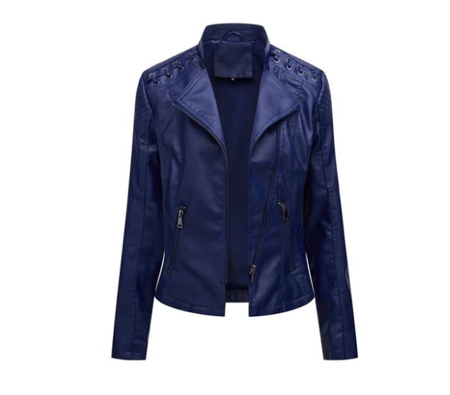 Daphne Women's Vintage Style Office Jacket – Elegant Fitted Cut with Invisible Zip & Piped Pockets