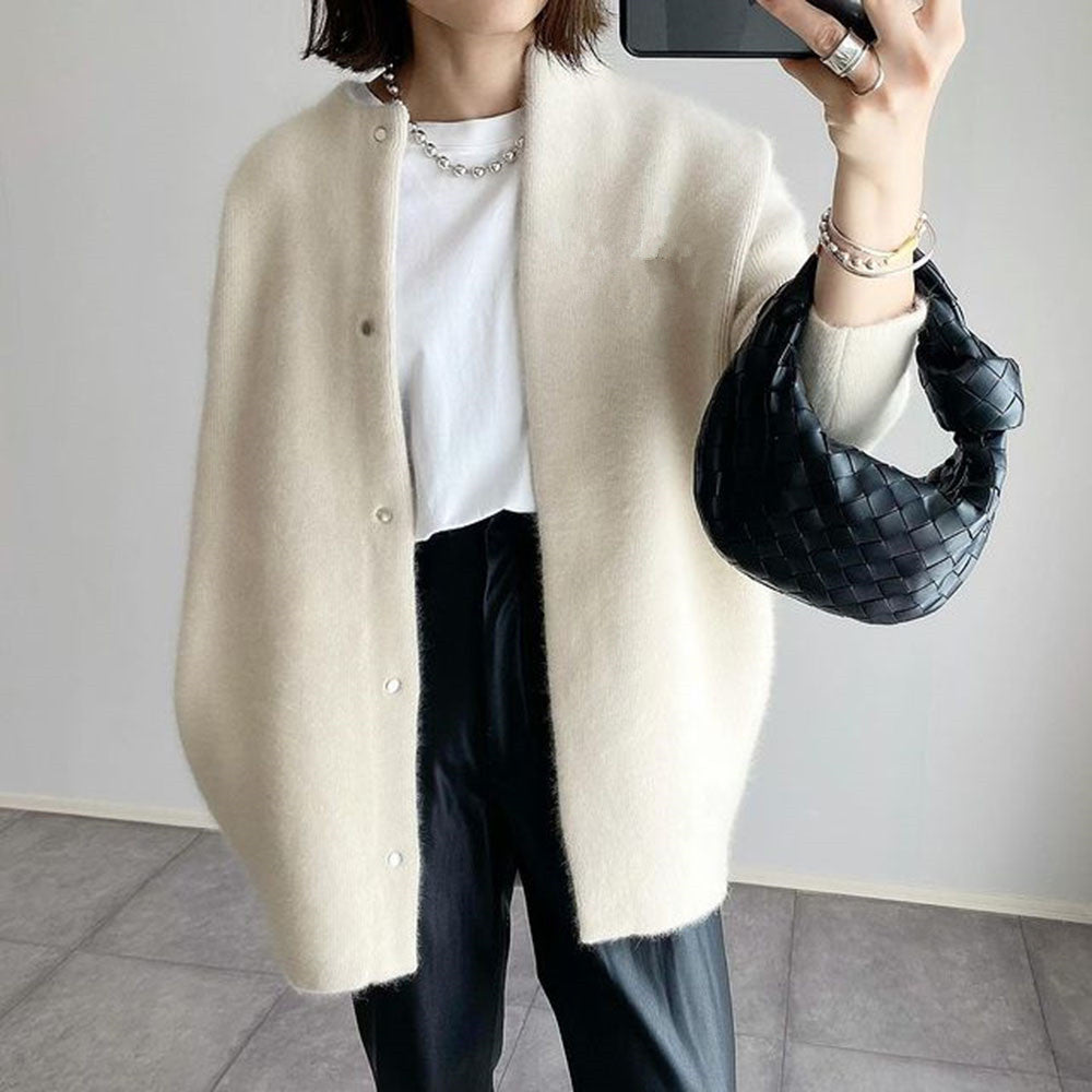 Amélie Cardigan Woman – Elegant and Light Cotton Sweater with Sophisticated Style