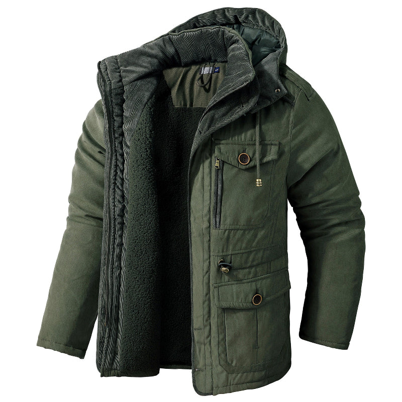 Oliver Waterproof Winter Jacket – Warm Breathable Coat with Fleece Lining & Hood