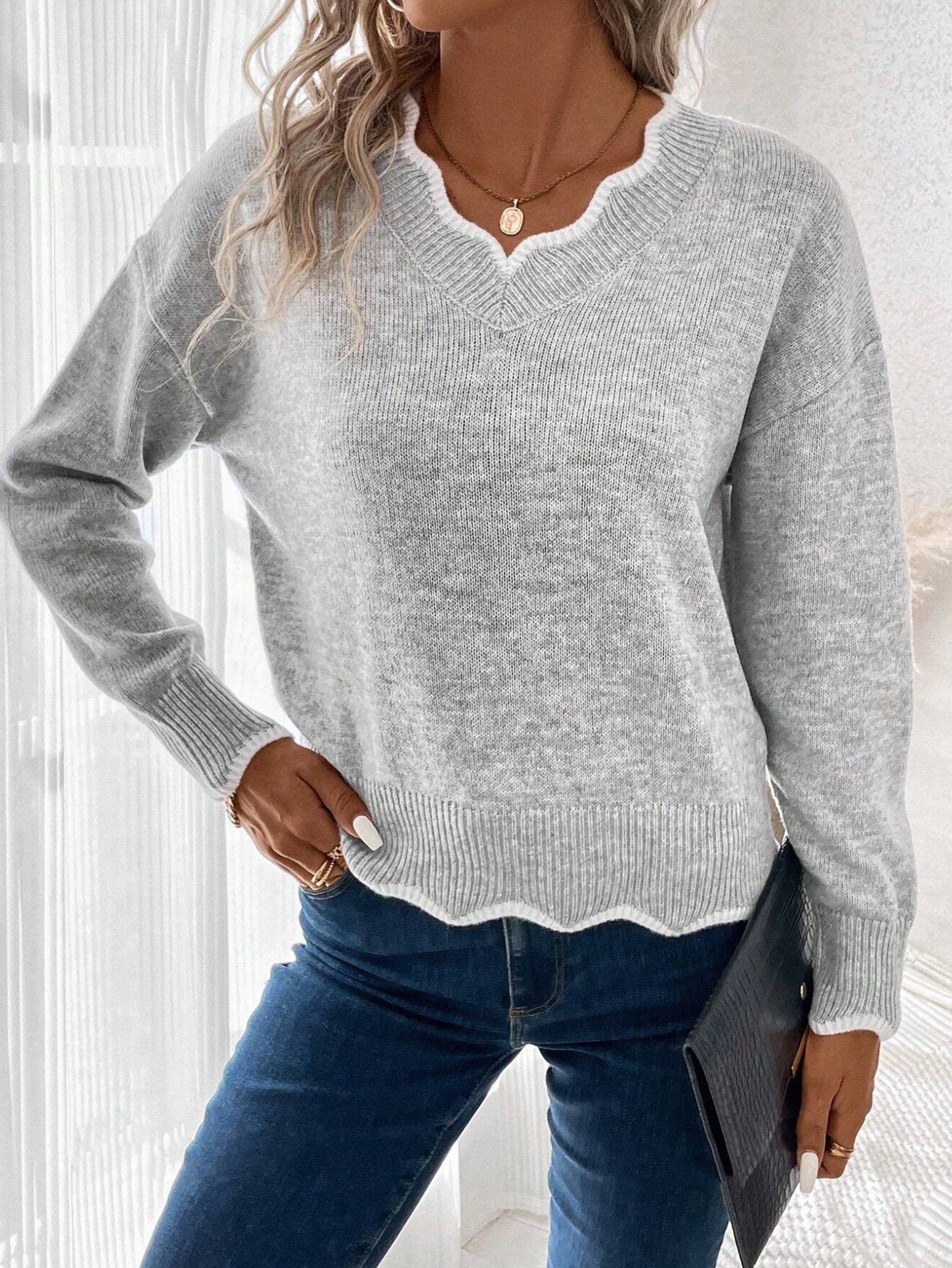 Sienna Pull Woman – Casual Sweater in Soft & Warm Knit for Autumn/Winter