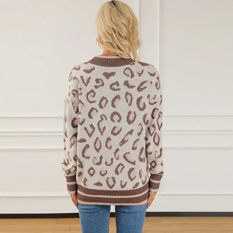 Zaylee Haut Femme – Casual Versatile & Comfortable Knit with Long Sleeves