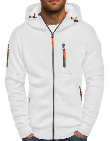Ealdred Veste Homme – Comfortable Premium Cotton Zip-Up Hoodie & Modern Style