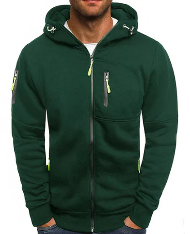 Ealdred Veste Homme – Comfortable Premium Cotton Zip-Up Hoodie & Modern Style