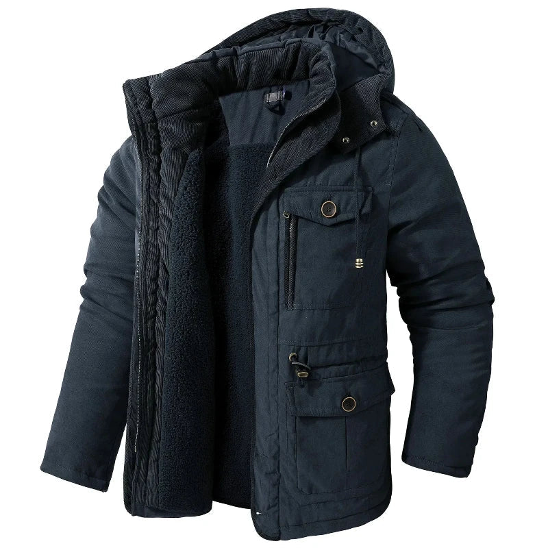 Oliver Waterproof Winter Jacket – Warm Breathable Coat with Fleece Lining & Hood