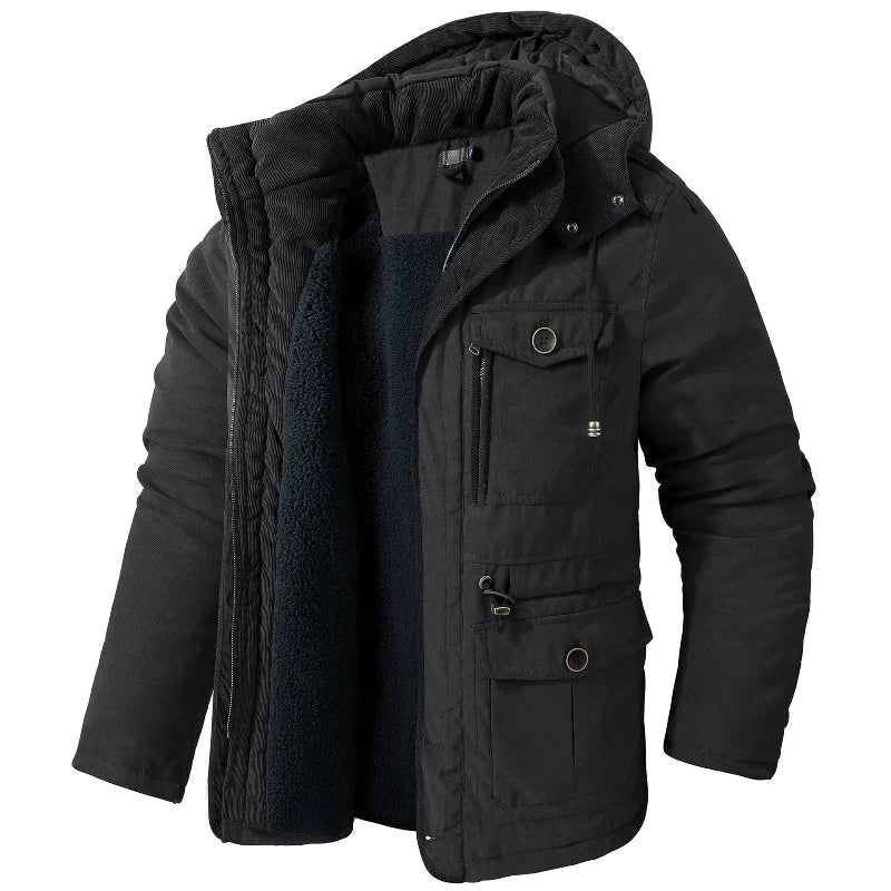 Oliver Waterproof Winter Jacket – Warm Breathable Coat with Fleece Lining & Hood