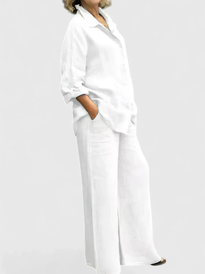 Relaxed Fit Cozy Ensemble – Flattering Silhouette & All-Day Comfort