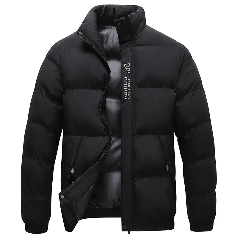 Zykai Slim Fit Men's Down Jacket – Lightweight and Warm Water-Repellent Puffer Jacket