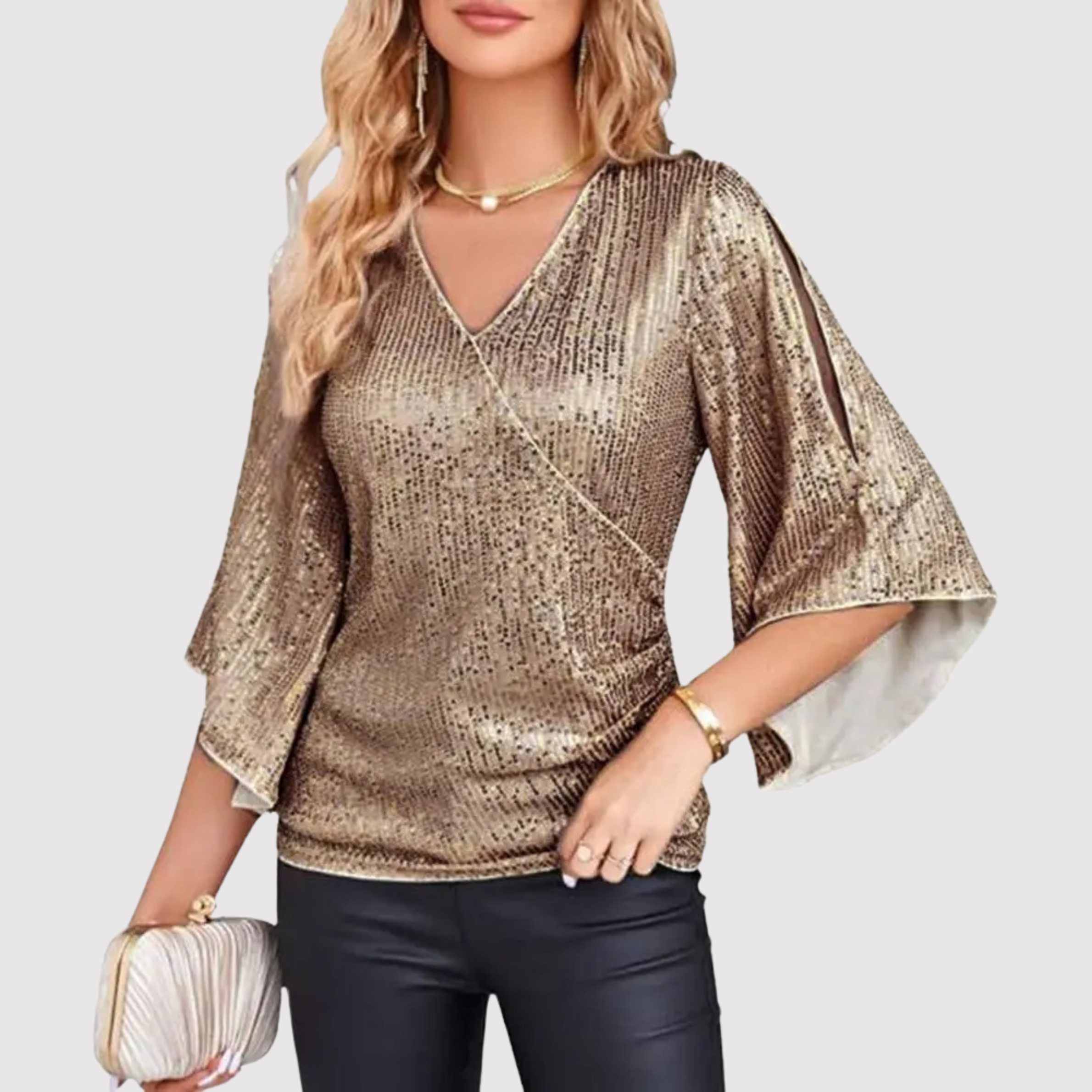Elegant Sequined Top for Women | Susanne