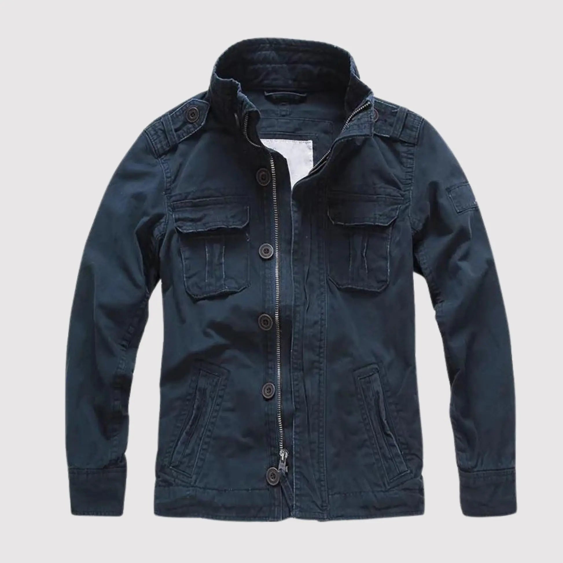 Emmanuel Men's Jacket Long Sleeves – Classic Jacket with Functional Pockets & Comfortable Fit
