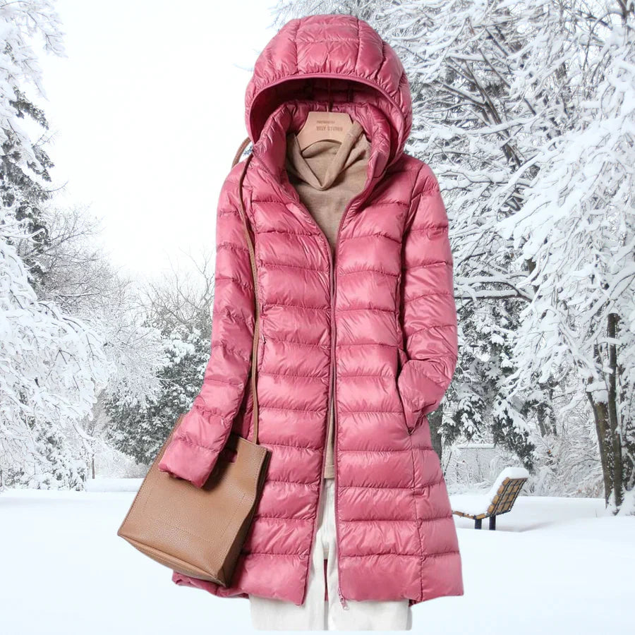 Sky Women's Jacket – Ultra-Light Waterproof Jacket with Removable Hood & 3-in-1 Protection