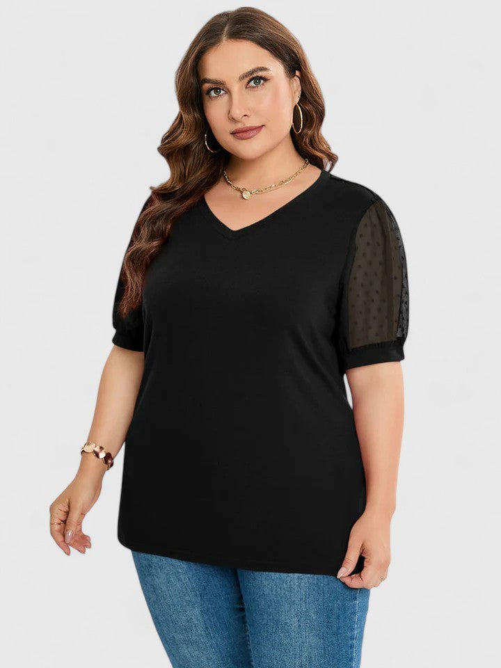 V-Neck Women's Top – Flattering Silhouette & All-Day Comfort
