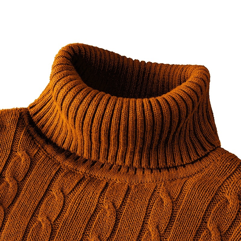 Klaus Turtleneck Sweater Men – Exclusive Elegant & Comfortable High-End Knitwear