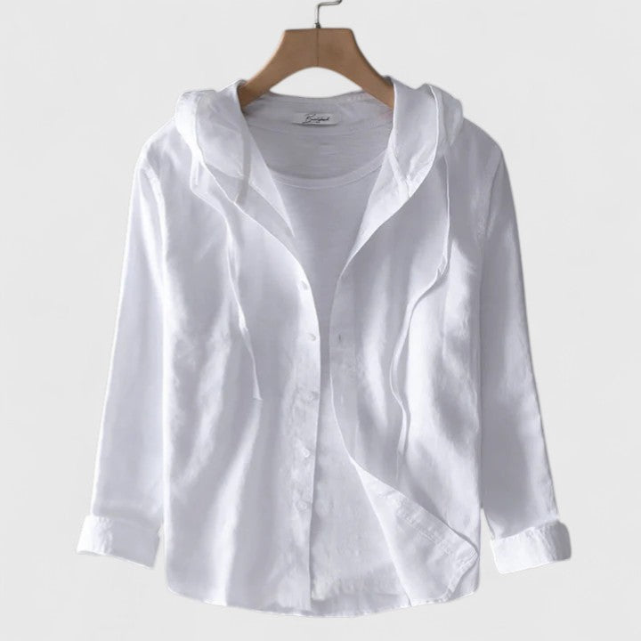 Denim Relaxed Fit Women's Top – Flattering Silhouette & All-Day Comfort