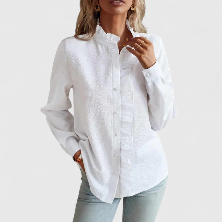 Long Sleeve Relaxed Fit Women's Top – Breathable Fabric & Lightweight Feel