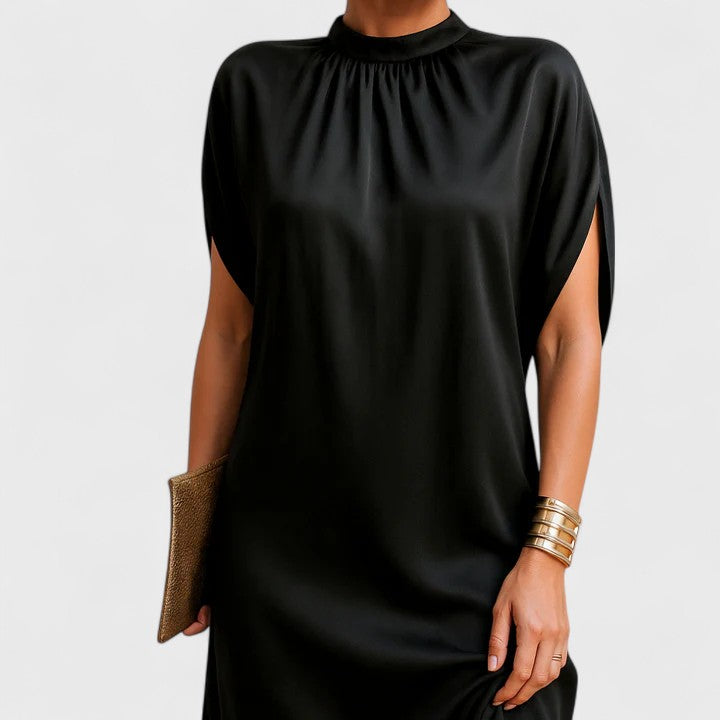 V-Neck Summer Dress – Breathable Fabric & Lightweight Feel