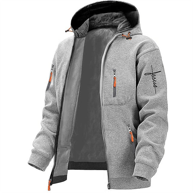 Laurence Men's Hoodie – Comfortable Hoodie with Zipped Pockets and Versatile Design