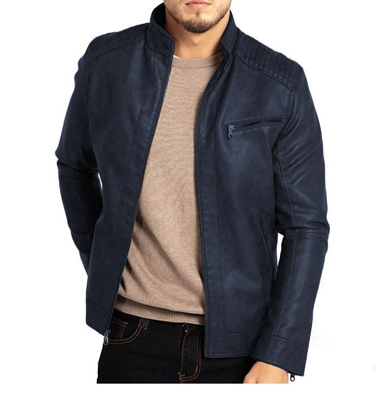 Marlon Leather Jacket Men – Durable Vintage Jacket with Classic & Timeless Style