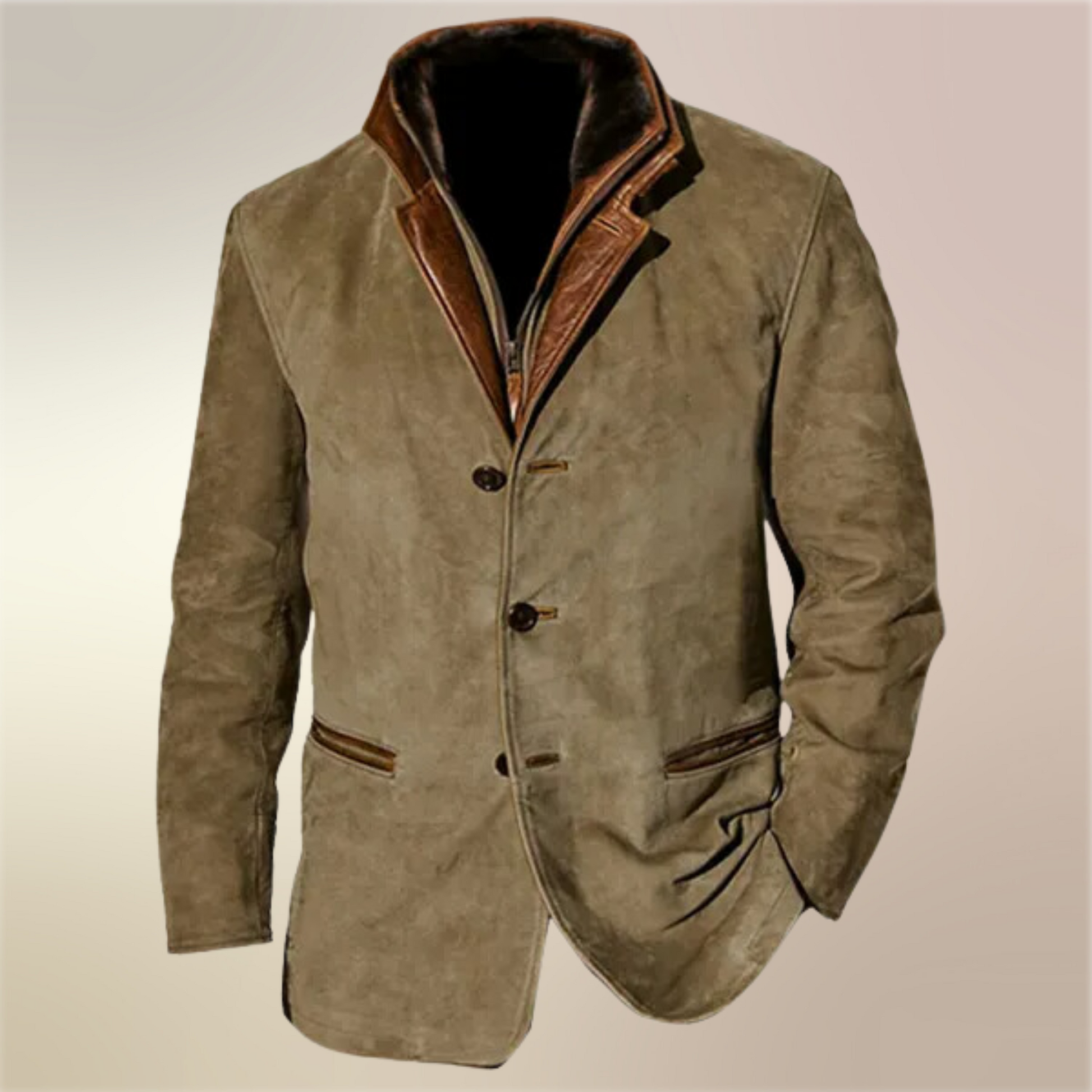 Aaron Jacket Vintage Men – Classic Elegant Jacket Retro Style & Modern Comfort