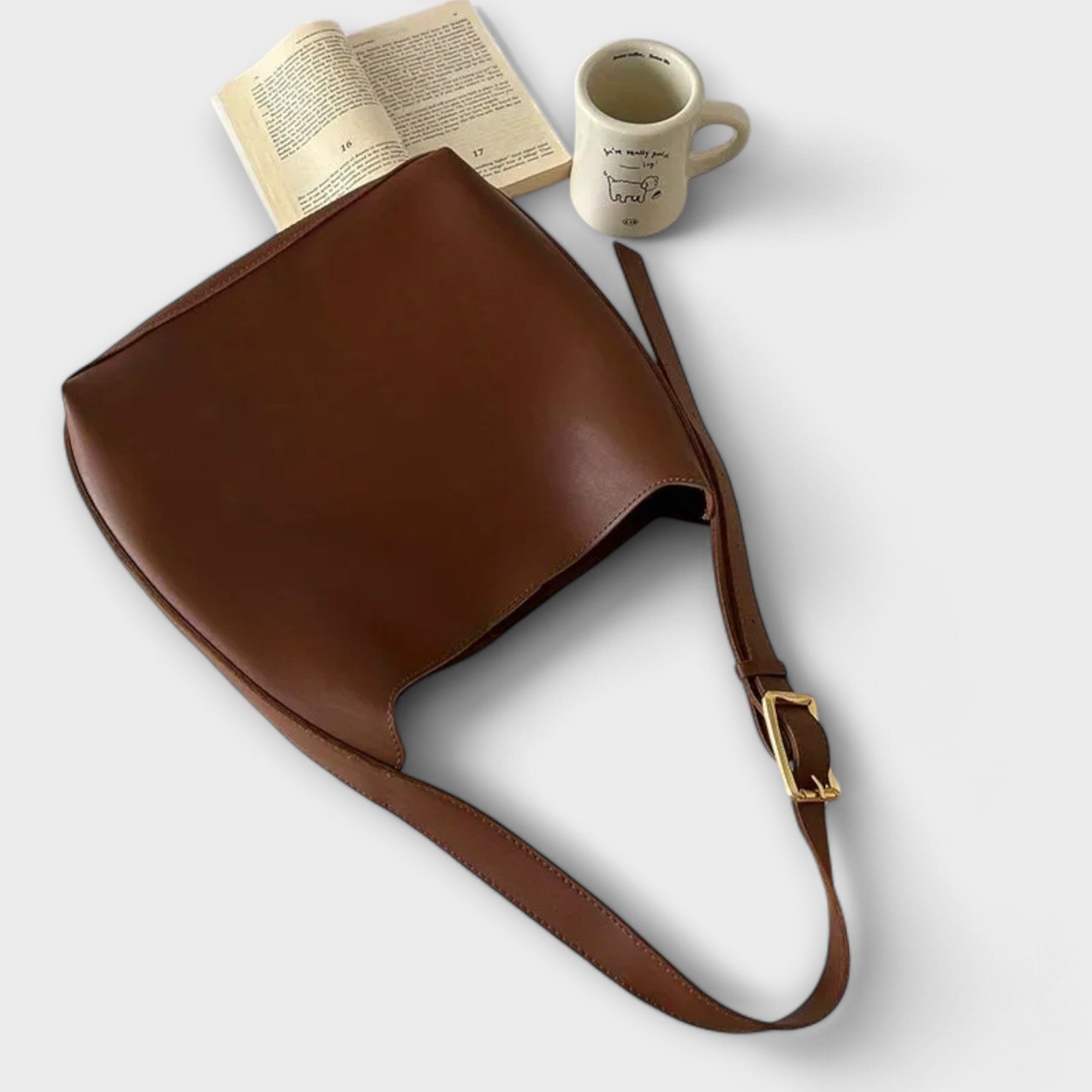 Annie | Elegant Leather Shoulder Bag