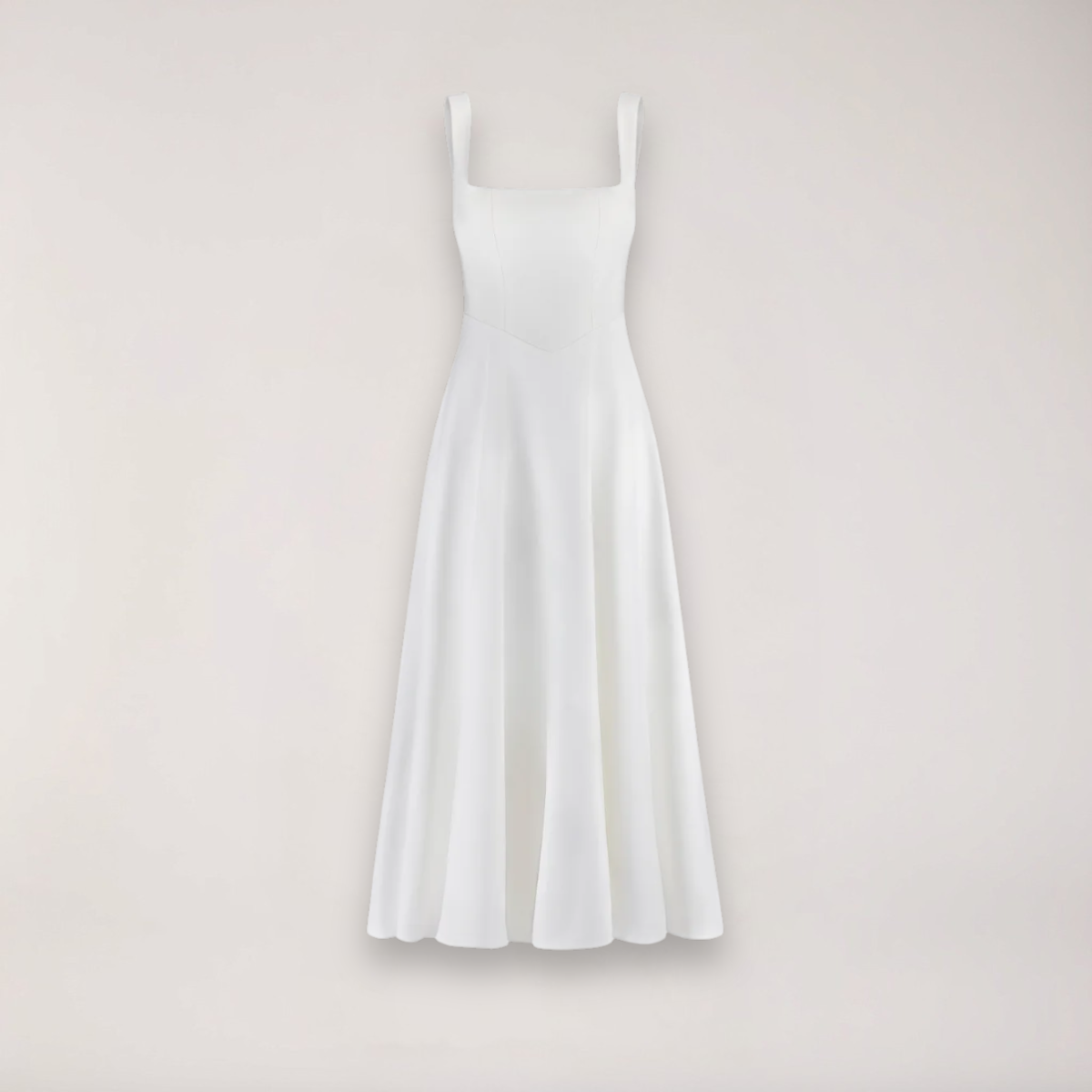 Women’s Midi Dress – Flattering Fit – Cinched Waist – Flowing Silhouette