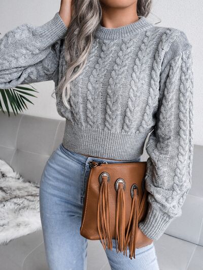 Alessia Women's Sweater – Classic & Soft Round Neck Knitted Sweater for Elegant Autumn/Winter