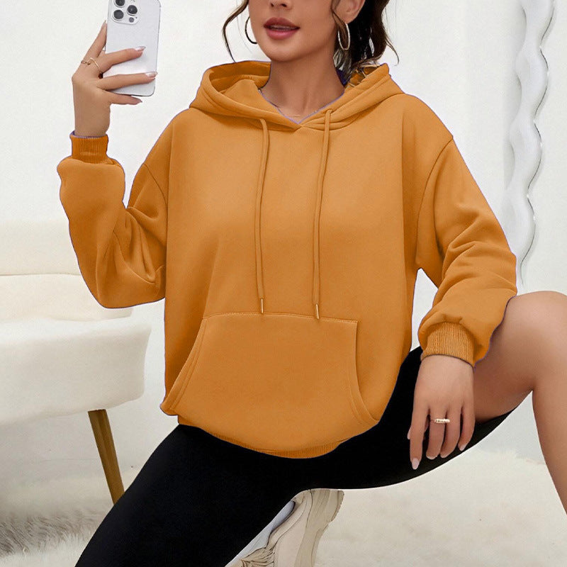 Chloe Classic Women's Hoodie – Comfortable Sweatshirt with Hood and Kangaroo Pocket