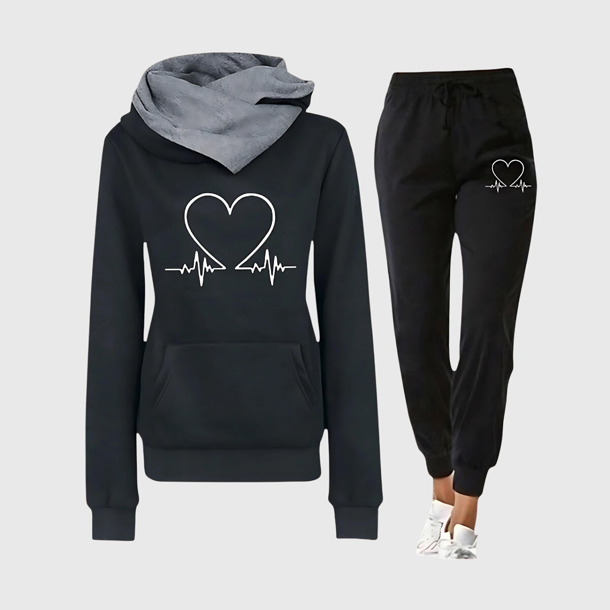 Relaxed Fit Comfortable Tracksuit – All-Day Comfort