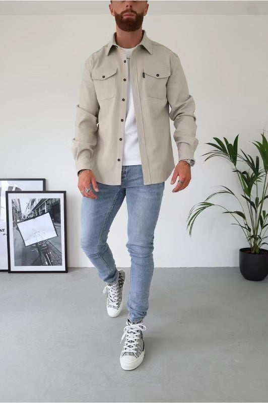 Owen Homme Surchemise – Versatile Casual Shirt with Modern Style & Comfort