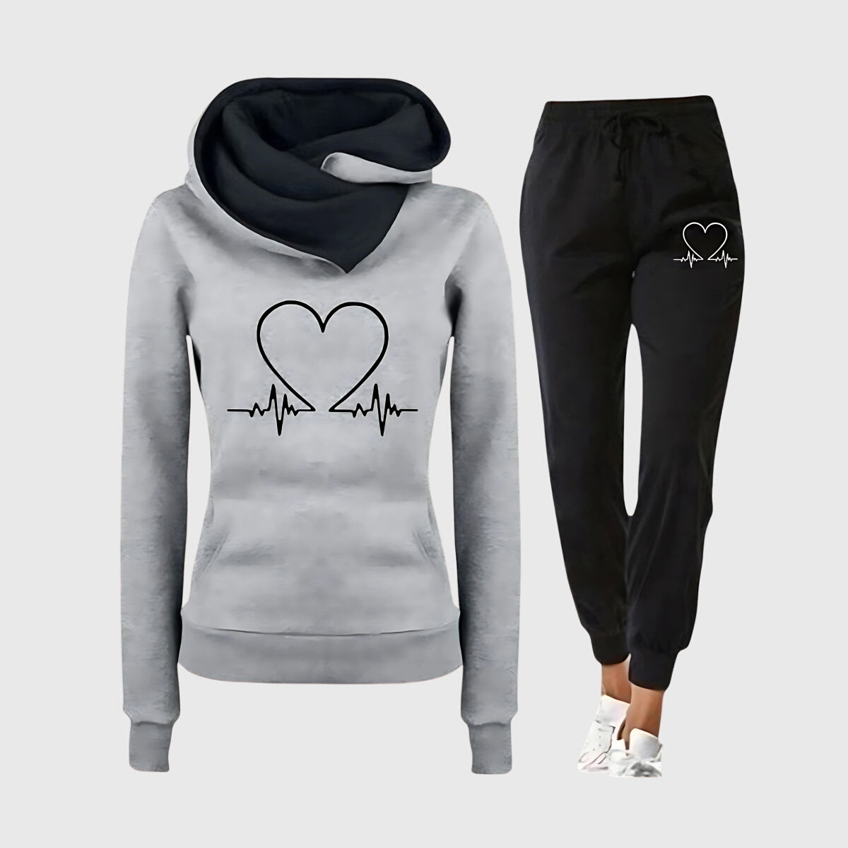 Relaxed Fit Comfortable Tracksuit – All-Day Comfort